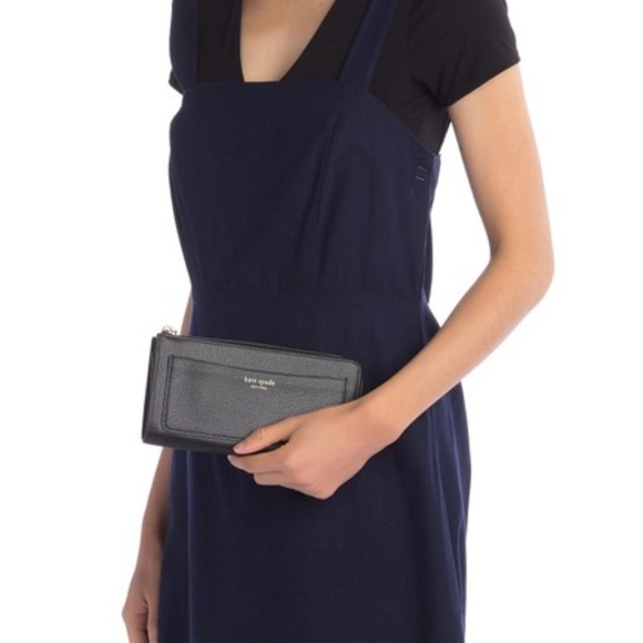 Kate Spade Eva Large Continental Leather Wallet - Picture 2 of 8